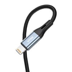 Vipfan VIPFAN KABEL ZA IPHONE NA LIGHTNING NA MINI JACK 3,5 MM AUX 1M ZA TELEFONE