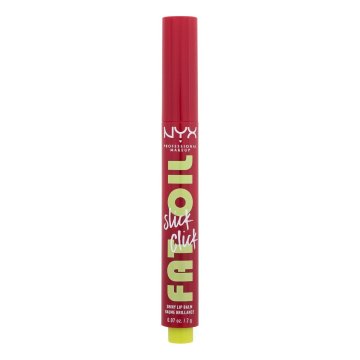 NYX Fat Oil Slick Click vlažilen in pigmentirani balzam za ustnice 2 g odtenek 10 Double Tap