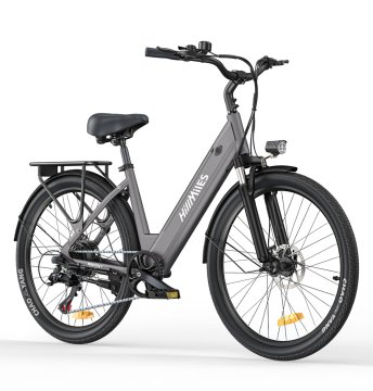 HILLMILES HillMiles MileCity 1 mestno električno kolo 26", 250 W, baterija 36 V 13 Ah, do 25 km/h, nizek okvir in do 100 km dosega