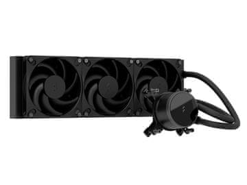 slomart Fractal Design Radius 360 vodno hlajenje, črno