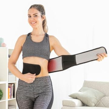 InnovaGoods Toplotni korekcijski pas s turmalinskimi magneti Tourmabelt InnovaGoods