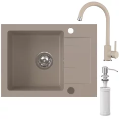 HOMEVELLO Pomivalno korito MIXA 581101 BEIGE SET