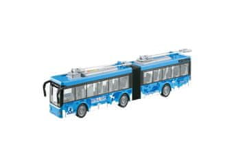Alltoys Trolejbus z vztrajnikom 1:16 s svetlobnimi in zvočnimi učinki