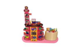 Alltoys Igralni komplet Supermarket s 62 dodatki