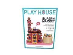 Alltoys Igralni komplet Supermarket s 62 dodatki