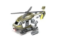 Alltoys Policijski helikopter na vztrajnik 1:16, svetlobni in zvočni učinki