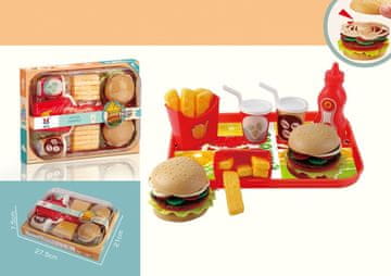 Alltoys Igralni komplet za pripravo hamburgerja