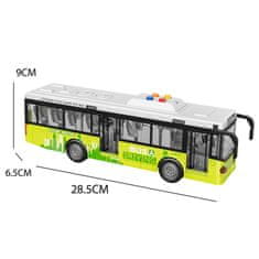 Alltoys Igrača avtobus s svetlobnimi in zvočnimi učinki ter odpiranjem vrat