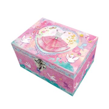 Alltoys Glasbena škatlica za nakit z balerino