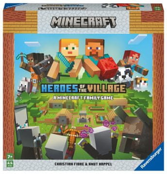 Ravensburger Namizna igra Minecraft: Junaki vasi