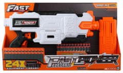 Alltoys Otroški blaster Fast na baterije z 24 penastimi naboji
