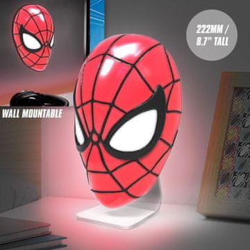 Epee Lučka Spiderman v obliki maske, USB ali 3× AAA baterije