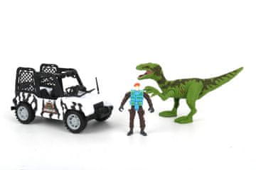 Alltoys Komplet z dinozavrom in avtomobilom