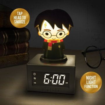 Epee Svetleča namizna budilka Harry Potter z napajanjem USB