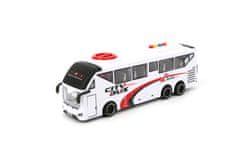 Alltoys Beli avtobus v merilu 1:16