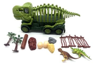 Alltoys Otroški avto v obliki dinozavrovega okostja