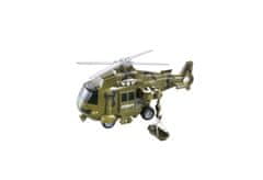 Alltoys Vojaški helikopter z lučmi in zvokom, merilo 1:20