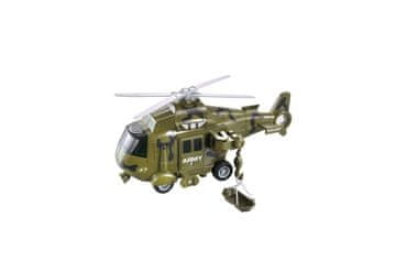 Alltoys Vojaški helikopter z lučmi in zvokom, merilo 1:20