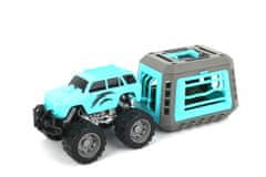 Alltoys Igralni komplet: avto s kletko in dinozavrom