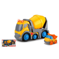 Alltoys Kiddy Go! Tovornjak mešalnik z lučmi in zvokom, 31 cm