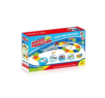 Alltoys Sestavljiva dirkalna steza, 96 delov z avtomobilčkom