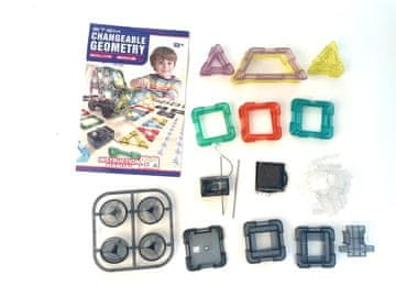 Alltoys Solarni geometrijski gradbeni komplet, 62 delov