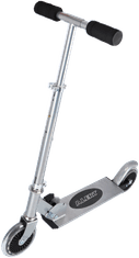 Alltoys Zložljiv aluminijast skiro, črn, nosilnost do 50 kg