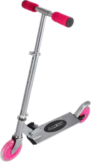 Alltoys Aluminijast zložljiv skiro roza, nosilnost do 50 kg
