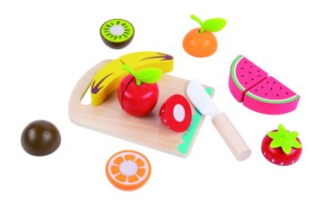 Alltoys Otroški komplet za rezanje sadja in zelenjave z desko in nožem