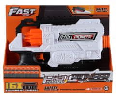Alltoys Baterijski mini blaster Fast s 16 penastimi naboji
