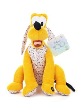 Alltoys Plišasti pes Pluto z zvokom Disney 100, 28 cm