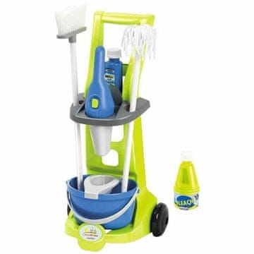 Alltoys Otroški čistilni voziček CleanHome z dodatki Ecoiffier