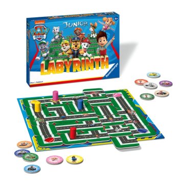 Ravensburger Družabna igra Labirint Junior Tačke na patrulji