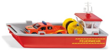 SIKU SIKU Super – gasilski čoln z vozilom Ford F150, 1:50