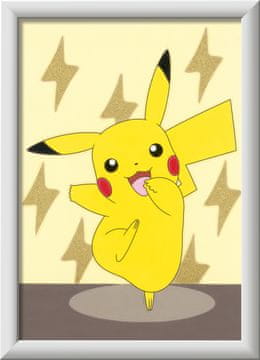 Ravensburger Slikanje po številkah CreArt Pokémon Pikachu