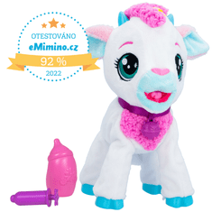 Alltoys Interaktivni plišasti kozliček Milky z zvoki in dodatki
