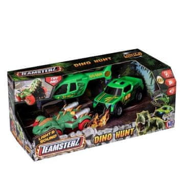 Alltoys Teamsterz Lov na dinozavra – akcijski komplet z vozili