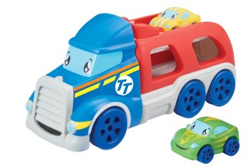 Alltoys Teamsterz Tiny transportno vozilo z 2 avtomobiloma