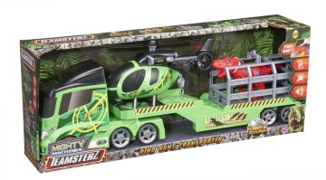 Alltoys Teamsterz transportno vozilo za dinozavra z reševalnim helikopterjem