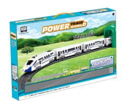 Alltoys Komplet železniške proge s 70 deli in motoriziranim vlakom
