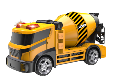 Alltoys JCB otroški mešalnik betona s svetlobnimi in zvočnimi učinki