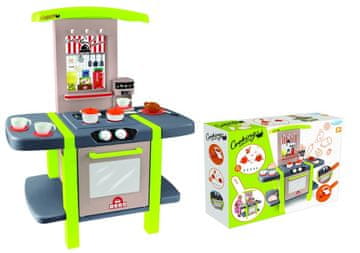 Mochtoys Moderna otroška kuhinja z dodatki, 80 × 101 × 42 cm