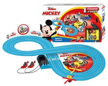 Carrera Avtodirkaška steza Carrera FIRST 63045 Mickeyjeva zabavna dirka