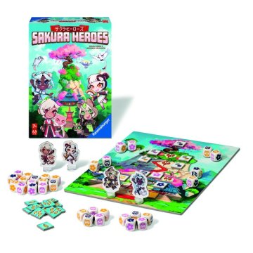 Ravensburger Namizna igra Sakura Heroes – izziv čarobne gore