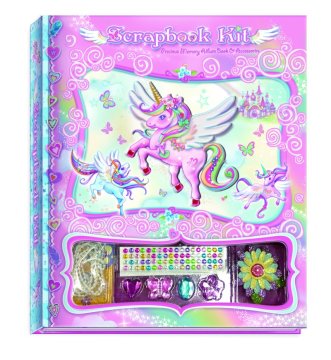 Alltoys Komplet dnevnika z okraski z motivom samoroga