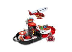 Alltoys Otroški igralni komplet Gasilci v nahrbtniku, 37-delni