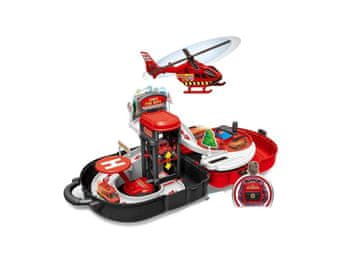 Alltoys Otroški igralni komplet Gasilci v nahrbtniku, 37-delni