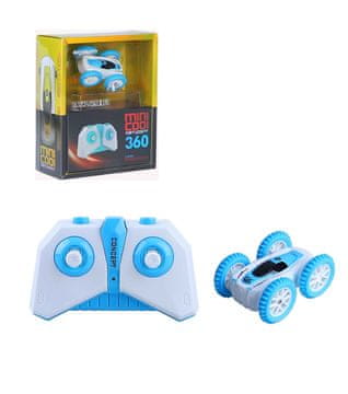 Alltoys Mini kaskaderski avto na daljinsko upravljanje, moder