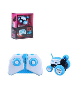 Alltoys Mini modri kaskaderski avto na daljinsko upravljanje z lučko