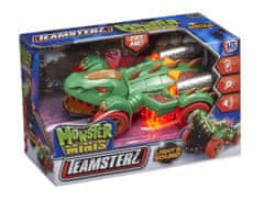 Alltoys Avtomobilček Teamsterz Monster Dino z zvoki in utripajočimi očmi